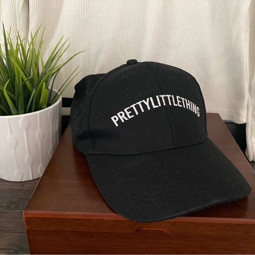 PrettyLittleThing Classic Black Baseball Cap. NWOT